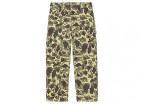 Carhartt WIP Duck Single Knee Pant Camo Duck Green Stone Washed I033896.2EQ.06.03