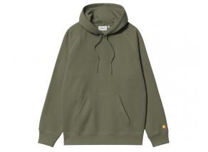 Carhartt WIP Hooded Chase Sweatshirt Leaf / Gold I033661