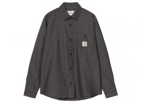 Carhartt WIP LS Edgar Shirt Black / Wax I035335_K02_XX_03