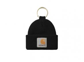 Carhartt WIP Mini Watch Hat Keychain Acrylic Black I036420