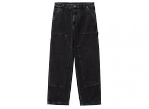 Carhartt WIP Nash Double Knee Pant Black Stone Washed I032106.89.06.03