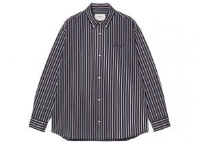 Carhartt WIP Palance Shirt Palance Stripe Dark Navy I035330.35H.XX.03