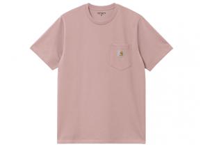 Carhartt WIP Pocket Tshirt Glassy Pink I030434.1NJ.XX.03