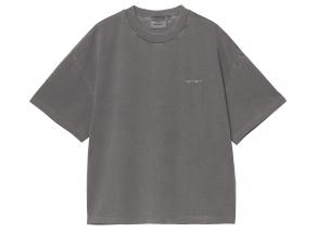 Carhartt WIP Benton Tshirt Graphite Garment Dyed I035590_87_GD_03