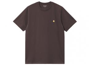 Carhartt WIP Chase Tshirt Shale / Gold I026391