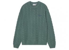 Carhartt WIP Signature Sweater Silver Pine / Jupiter I033885_3CG_XX_03