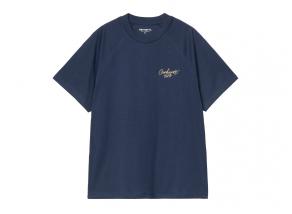 Carhartt WIP Women Signature Tshirt Jupiter / Air Yellow I034000.3D2.XX.03
