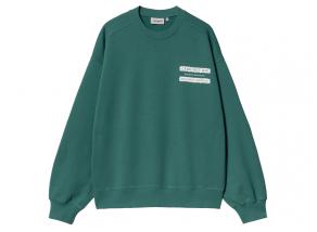 Carhartt Catalogue Sweat Rainforest / White I034729