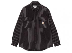 Carhartt Hendry Shirt Jac Seaton Stripe Black I034827