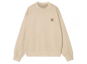 Carhartt Nelson Sweat Fleur De Sel Garment Dyed I029957