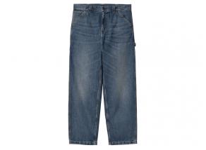 Carhartt OG Single Knee Pant Blue Dark Used Wash I034871