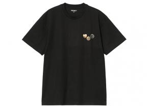 Carhartt Button Tshirt Black I034658