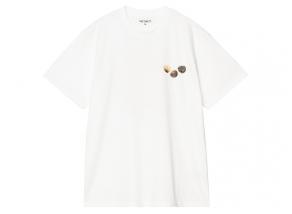 Carhartt Button Tshirt White I034658