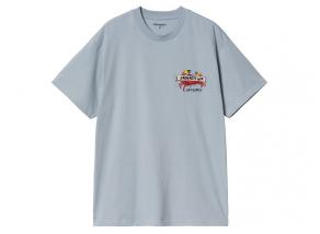 Carhartt Crab Paint Tshirt Frosted Blue I034778