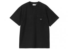 Carhartt Ingo Pocket Tshirt Black Garment Dyed I034486