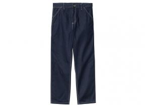 Carhartt Single Knee Pant Blue Rinsed I034864