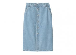 Carhartt Women Colby Skirt Blue Stone Bleached I033334