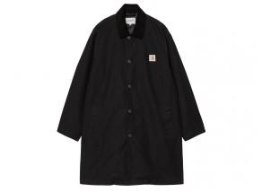 Carhartt Webster Coat Black / Black Rinsed I035618