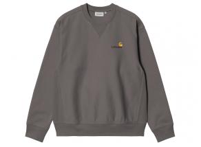 Carhartt WIP American Script Sweat Porphyry I025475_33C_XX