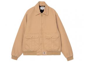 Carhartt WIP Stanton Jacket Dusty Hamilton Brown Stone Washed I035617_07E_06