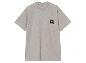 Carhartt WIP C Logo Archive Tshirt Grey Heather I035439_V6_XX_03