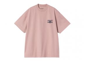 Carhartt WIP Femme Modal Tshirt Glassy Pink I035505_1NJ_XX_03