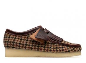 Clarks Wallabee Brown Tweed Combo 26182791
