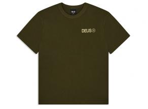 Deus Ex Machina Beams Tee Dark Olive DMF251271C