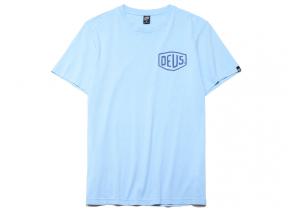 Deus Ex Machina Biarritz Address Tee Sky Blue