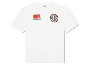 Deus Ex Machina Holeshot Team Tee Vintage White DMF251316