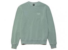 Deus Ex Machina Shield Garment Dyed Crew Shale Green