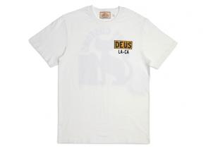 Deus Ex Machina Super Stitious Tee Vintage White