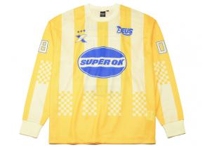 Deus Ex Machina Threepeat Moto Jersey Lemon Chrome