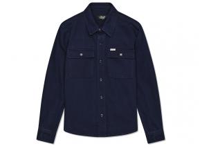 Deus Ex Machina Vacay Overdye Shirt Indigo DMF255451