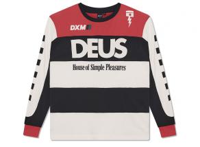 Deus Ex Machina Vilander Moto Jersey Valiant Red Combo