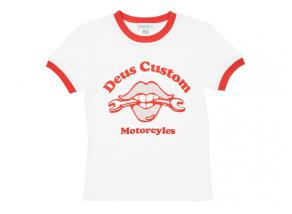 Deus Ex Machina Women Solar Tee Vintage White