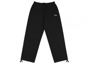 Dime Cursive Small Logo Sweatpants Black