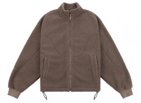 Dime Fleece Sherpa Zip Mocha