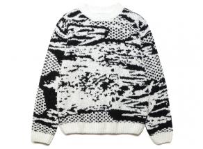 Edwin Panku Sweater White / Black I035726