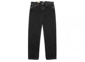 Edwin Regular Tapered Kaihara Right Hand Black Denim Black Dark Used I030680