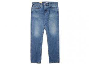 Edwin Slim Tapered Kaihara Pure Indigo Denim Blue Mid Used I032060