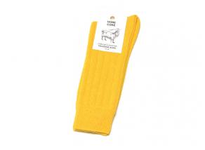 Homecore Cashmere Blend Socks Primary Mustard