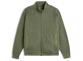 Homecore Terry Full Zip Sweatshirt Rosemary Green
