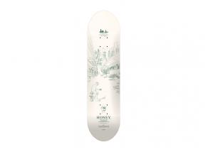 Honey Brooklyn Deck Natural / Forest Green