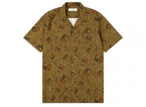Kestin Crammond Floral Shirt Olive