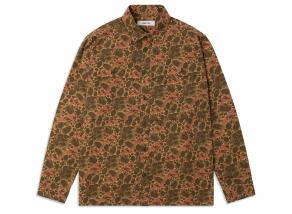 Kestin Taymount Overshirt Olive Marble Print