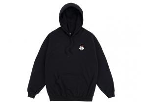 Magenta Fly Hoodie Black