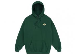 Magenta Mountains Hoodie Green