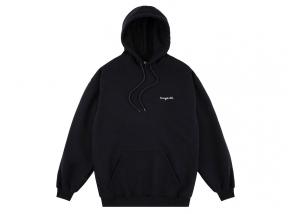 Magenta Pomme Hoodie Black