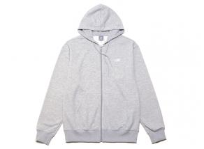 New Balance Sport Essential Fleece Zipped Hoodie Grey MJ41501